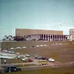 Palácio do Itamaraty, em 1974. <br/> Dia de minha chegada à Brasília
