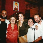 Com Ticiana Studart, Lilia Cabral, Edvane Cabral e Sérgio Saboya