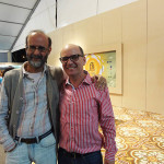 Francisco Azevedo com Luiz Ruffato